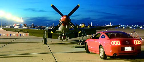 North American P-51D Mustang NL44727 Man-O'-War, Mesa Gateway, March 2, 2013